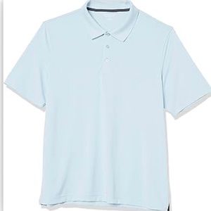 NEW! 5 Pack of Baby Blue, 14-16 XXL Boys Polo Shirts